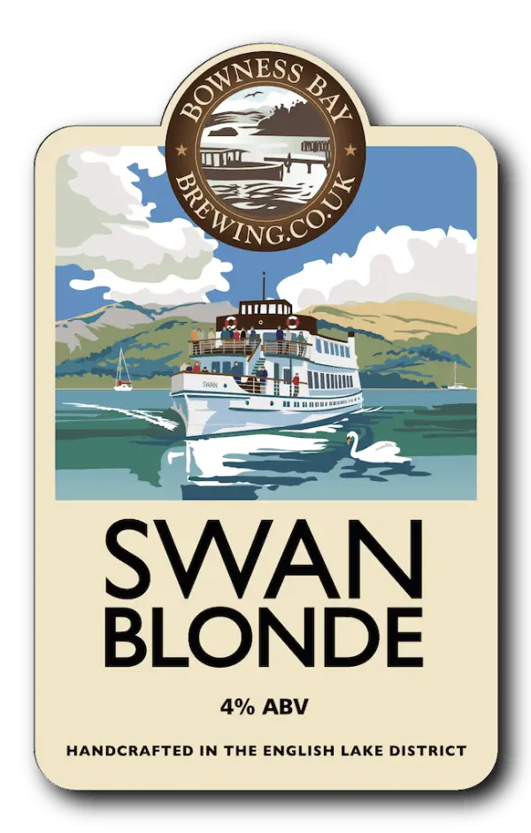 Swan Blonde from Bowness Bay Brewing