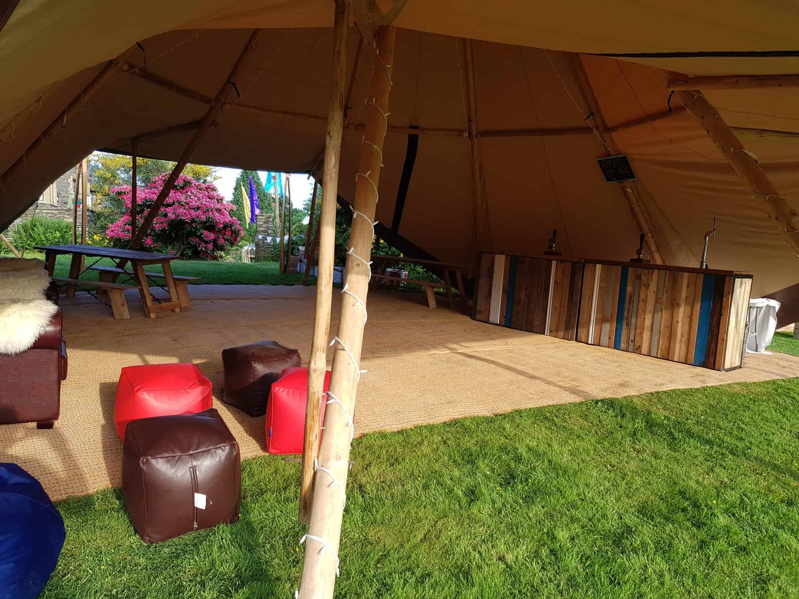 Our Tipis are perfect for parties